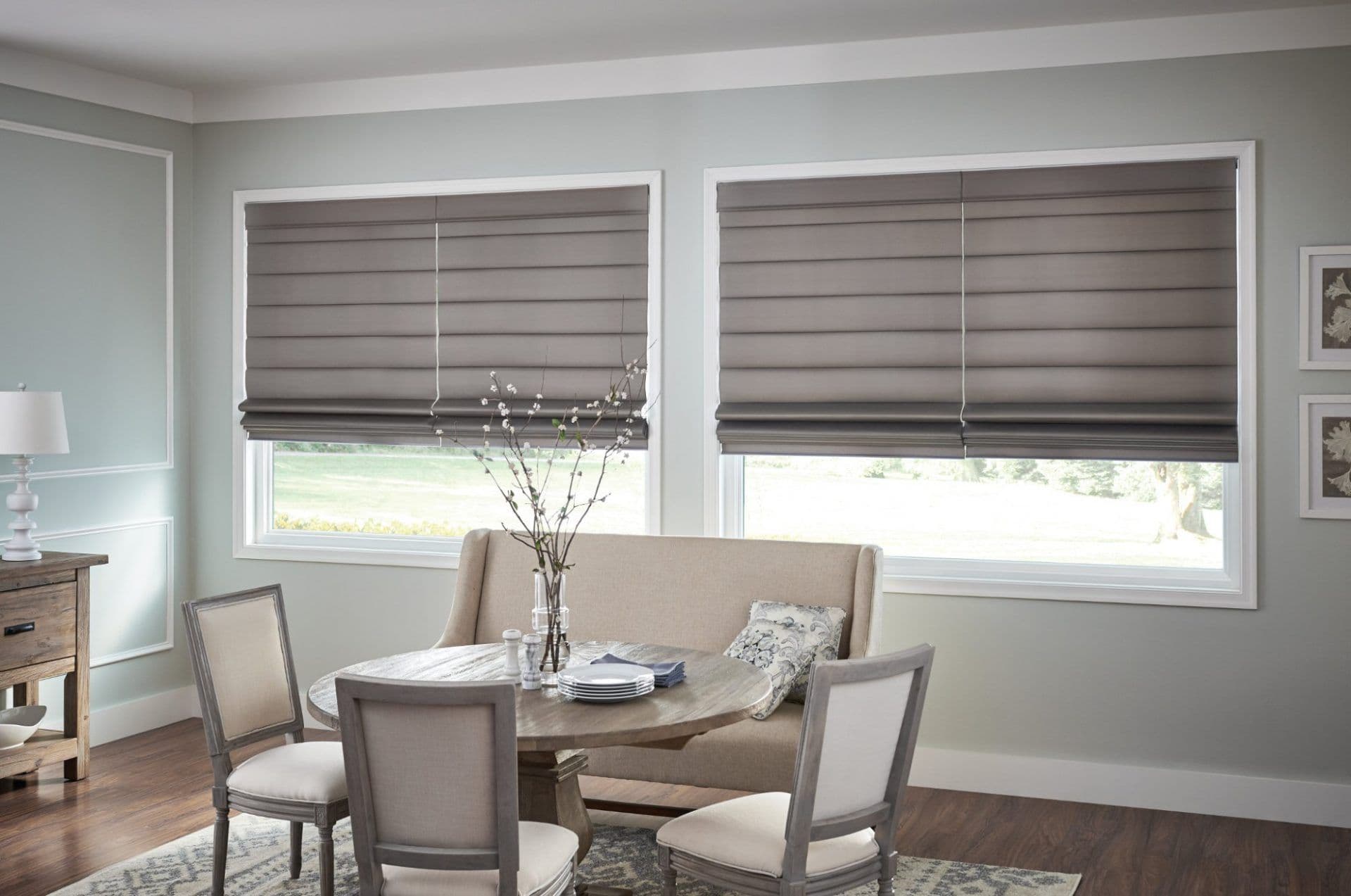 roman-shades grey background